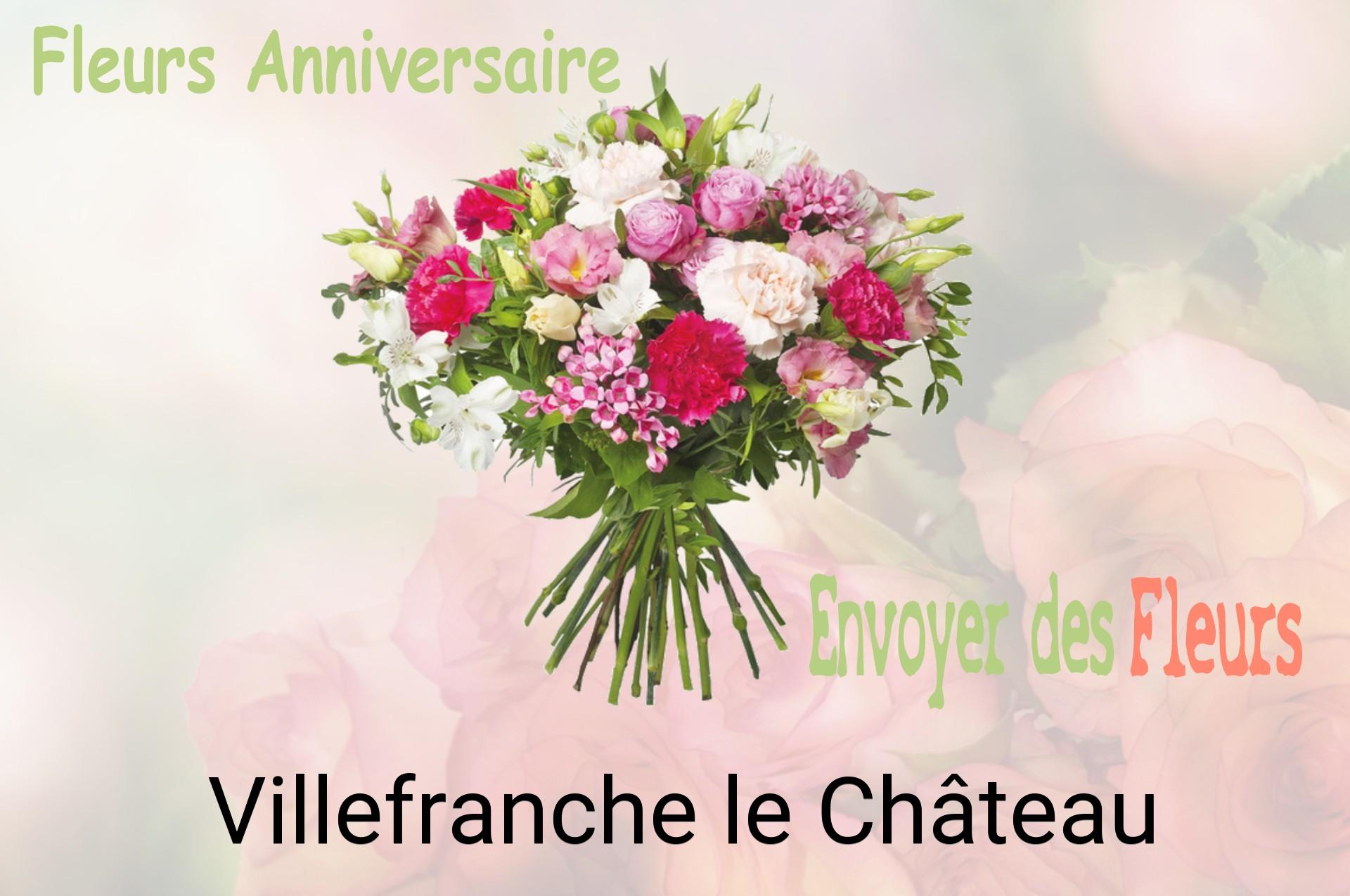 Bouquet de fleurs d’anniversaire livré à Villefranche-le-Château
