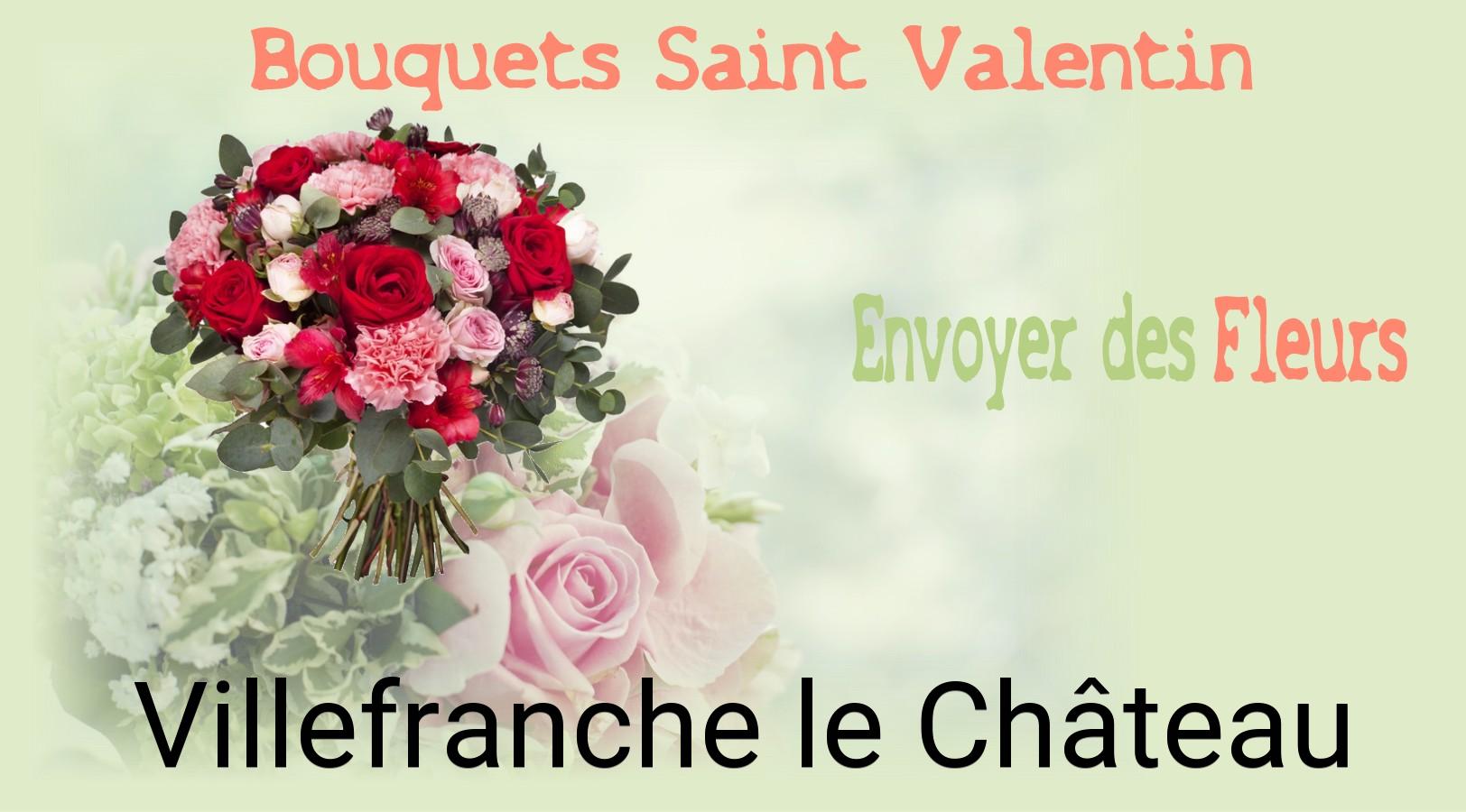 Roses de Saint-Valentin livrées à Villefranche-le-Château